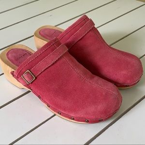 ⭐️LAST CHANCE ITEM⭐️ LANDS’ END Pink Corduroy Clog